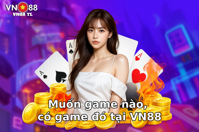 Muốn game nào, có game đó tại VN88